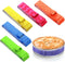 Patelai 6 Pieces Bake Even Strips, Absorbent Thick Baking Strips for Clean Baking Edges, Cute Style