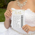 Black and Gold Bridal Shower Games - 25 Cards for He Said She Said, Guess Who Wedding Activity