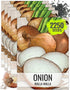 Seed Needs Onion Seeds for Planting Walla Walla Long Day Onions -