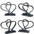 PUHOZN Heart Sculpture for Living Room Decor Heart Decoration Gift for Her and Him Love Wedding Anniversary Couples