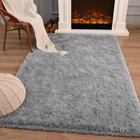 5x8 Przemy Large Rugs for Living Room Bedroom Carpet, Super Soft Fluffy Area Rug Shag Fuzzy Rug Plush Carpet for Kids