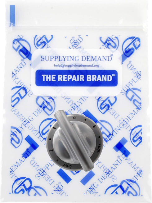 Supplying Demand 74011493 Electric Range Control Knob Replacement, Part #7737P395-60