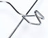 6 Quality Heavy Duty Pants Hangers, Extra Wide Adjustable Clips, Multi Stackable Add on Hangers, Chrome