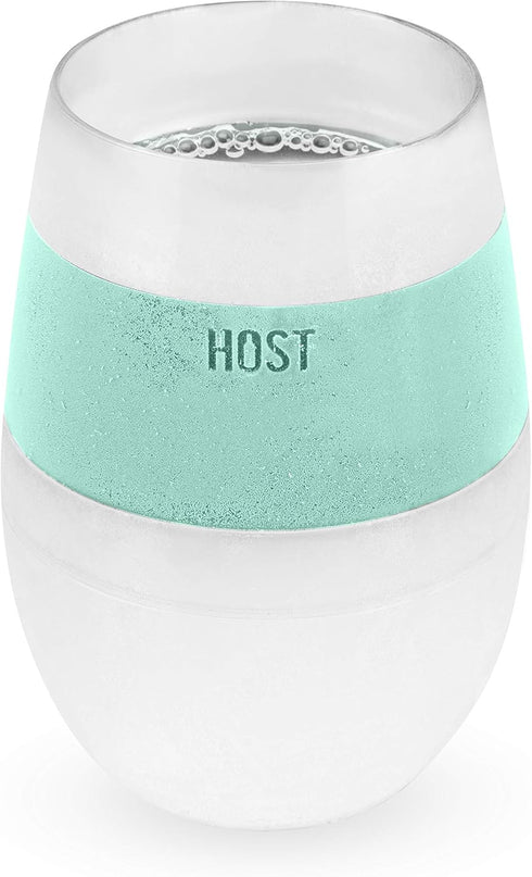 Host Cooling Cup, Double Wall Insulated Drink Chilling Tumbler, 8.5 oz, Mint, Set of 1