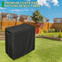 32"x19"x36", Potting Bench Cover, Waterproof Cover for Mederla Outdoor Storage Cabinet Protective Cover for Garden