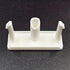Microwave Button Replacement for KitchenAid/Whirlpool Models - Rectangular Door Eject Button (White)