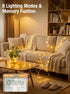 8 16.4 50 Dimmable btfarm Fairy Lights Battery Operated with Timer Modes, FT LED Silver Wire Twinkle String Lights
