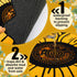 Extra Large Sunflower Welcome Doormat, 29.5" x 29.5" Non Slip Area Rug for Indoor Outdoor Use