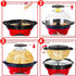 TLGREEN 6 Quart Popcorn Machine - 28 Cups, Electric Hot Oil Popcorn Maker with Nonstick Plate