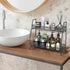Spice Rack Organizer for Cabinet, Bathroom Countertop Organizer, Kitchen Vanity Storage for Countertop