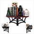 2 BELL BOOK AND CANDLE PC Spider Web Floating Shelves - Hang Separately or Together - Spooky Gothic Decor - Goth