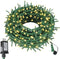 ASENEK 99FT 300 LED Christmas String Lights End-to-End Plug 8 Modes Indoor