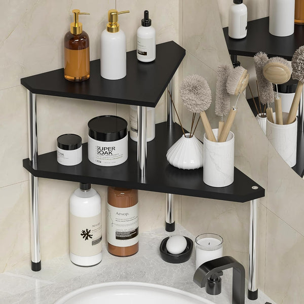Weenson Bathroom Counter Organizer Over Sink for Toiletries, Makeup, Kitchen Countertop Organizer