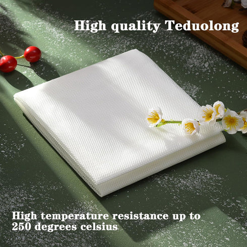 43" x 43" Sushi Rice Cooking Net - Non-Stick Reusable Rice Cooker Napkin, Cooking Steam Cloth, Bamboo Steamer Mat
