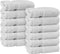 Chakir Turkish Linens Premium Cotton Absorbent Turkish Towels (Washcloths - 12 Piece,
