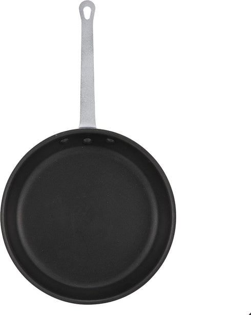 Winco AFP-8XC Commercial-Grade Aluminium Fry Pan/Skillet, 8", Silver
