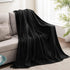 BEDELITE Black Fleece Blanket, Luxury Plush Cozy Throw Blanket 50x60 inches, Super Soft Warm Lightweight