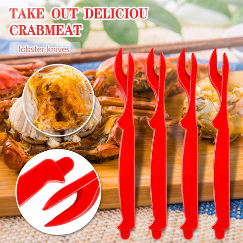 2 2 2 2 Crab Crackers and Tools - Crab Leg Crackers and Tools Including Lobster Crab Crackers Lobster Shell Forks