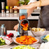 KalraMay Cheese Grater,Rotary Cheese Grater with Handle, Multifunctional Rotary Cheese Shredder Effortlessly Grates