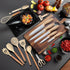 RAXCO 18 Pieces Kitchen Set, 7 Silicone Cooking Utensils, 6 Knife Set with Sharpener, 5 Cookwares, Khaki