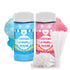 Under the Sun Products Cotton Candy Floss Sugar Package of ct-(Pink Vanilla, Blue Raspberry & Grape)-8.5oz