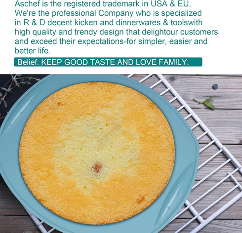 Economical 7in1 Nonstick Silicone Baking Cake Pan, Cookie Sheet Molds, Heat Resistant Bakeware Tools