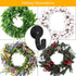 Magnetic Wreath Hanger for Front Doors, 2 Pack Metal Wreath Holder for Wreath Decorations on Steel Door