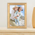 Lawrence Frames Classic Bead Picture Frame, 5x7, Gold