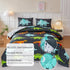 Set Set Set RYNGHIPY Dinosaur Bedding - Twin Size Kids Comforter for Boys & Girls - Soft, Breathable, Cute Dinosaur Bed