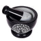 Mortar and Pestle - Heavy Duty Polished Hard Stone Grinder for Spices, Herbs, and Seasoning