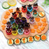 Vegetable Cutter Shape Set - Mini Cookie Cutters for Decorating Food, Children's Baking Accessories (20PCS+20Fork)