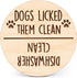 Funny Clean and Dirty Sign for Dishwasher, Apartment Essentials, Magnet for Home, Gadgets for Dogs, Must Haves
