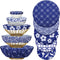 Patelai 10 Pieces Reusable Bowl Covers in 5 Sizes, Stretch Cloth Fabric Elastic Food Storage Covers