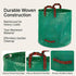 RAINFLOW 42 4 1PC Reusable Yard Waste Bags - Gallon Outdoor Trash Can,Reusable Lawn Leaf Bags,Standable Garden Waste