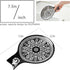 Large Ceramic Spoon Rest, Black Cooking Spoon Holder for Kitchen Counter/Stove Top/Dining Table Modern Farmhouse Decor