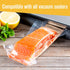 Houseables Vacuum Sealer Bags, Sous Vide Rolls, Large 8 Inch x 50 Ft, Airtight Vacuum Saver, Microwave Safe