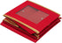 Simplify Holiday Salad Plate Dinnerware Storage Box, 9.45 Inch, Christmas China with 12 Felt Dividers for Tableware