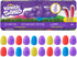 Kinetic Sand, 20-Pack Eggs with 3.3lbs Red, Yellow & Blue Play Sand