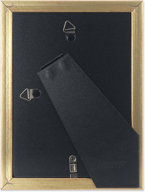 Lawrence Frames Classic Bead Picture Frame, 5x7, Gold