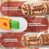 17" Premium Wood Rolling Pin with Nativity Embossed Designs, 3mm Deep Springerle Cookie Molds for Baking Gifts