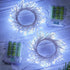 Outdoor Fairy Firecracker Lights Battery Operated, 5 Feet 60 LEDs Twinkle String