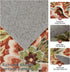 Homcomoda Kitchen Mats 3 Piece Set, Non Slip Washable Floral Kitchen Rugs for Sink, Laundry Room
