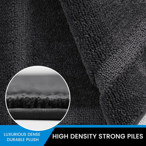 Indoor Door Mat, Dirt Trapper Entryway Rug with Non-Slip Rubber Backing, Washable Super Absorbent Doormat