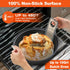 3 Size Sourdough Silicone Bread Sling, Non-Stick & Easy Clean Reusable Baking Mat for Dutch Oven