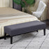 Lebaley Waterproof Stretch Bench Cover Quilted Pattern, Elastic Rectangular Bench Seat Cover, Washable Bench Slipcover