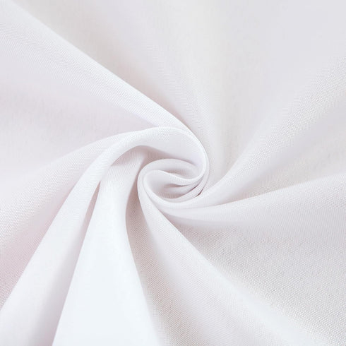 36 36 Inch 20-30 Inch sancua Small Square Tablecloth x White (Fits Tables), Stain and Wrinkle Resistant Washable Fabric
