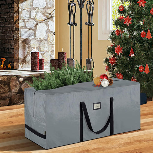 BALEINE 7.5 ft Christmas Tree Storage Bag, Heavy Duty Extra Large Bag with Reinforced Handles and Dual Zippers