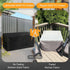 50 21 23 inch, NettyPro Deck Box Cover Outdoor Waterproof Storage Bench Cover for Rectangular Deck Box, x x Black