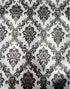 Yifely Retro Black Damask Furniture Paper Self-Adhesive Shelf Liner, Light Grey Table Decor Sticker