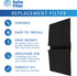 Fette Filter HRF-AP1 Premium Universal Carbon Pre Filter Rolls Compatible with Honeywell HRF-AP1